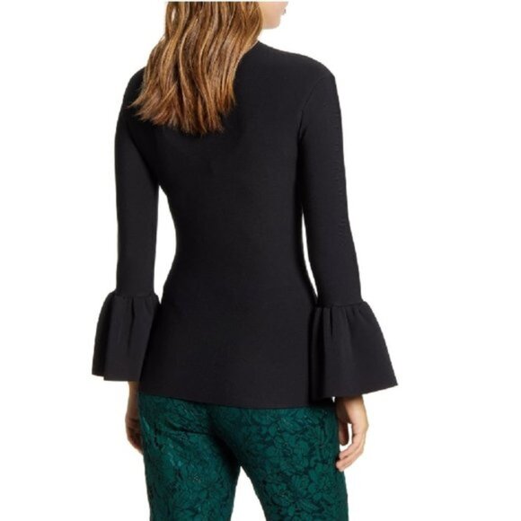 Rachel Parcell Exaggerated Bell Sleeve Sweater - Picture 4 of 10